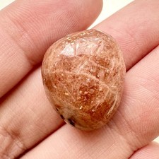 Golden Rainbow Sunstone Tumble Healing Sun Energy Joy Self Confidence Clarity #7
