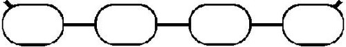 Corteco 026226p gasket - 026226p, intake