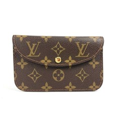 LOUIS VUITTON M6933U Monogram Santur Pochette Solo Bag Pouch Only Canvas Men's W