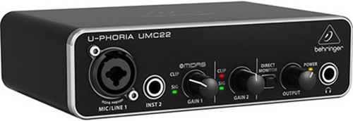 Behringer umc22 audiophile - behringer,