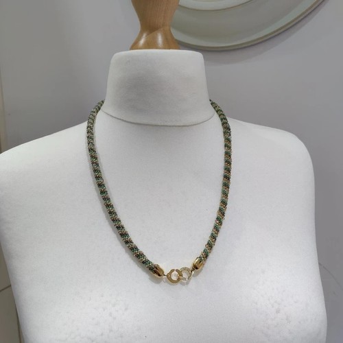 Multi colour metallic spiral - multi-colour,
