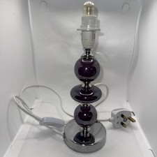 Retro purple triple ball glass - retro,