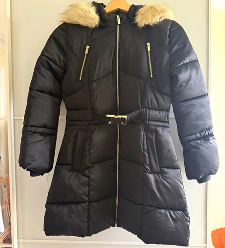 River island black puffer - river,