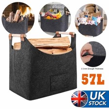 Log Basket Fire Wood Storage