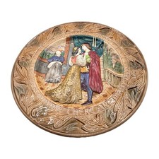Vintage Beswick Romeo & Juliet Large Porcelain Platter Plate 31cm Wide In A...