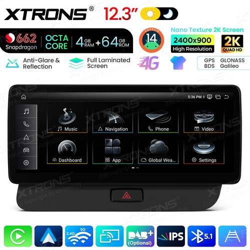 For audi 3 screen - audi, 12.3