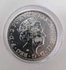2 x 1oz Silver Britannia Coins