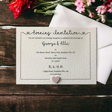 25 Wedding Invitations Day or