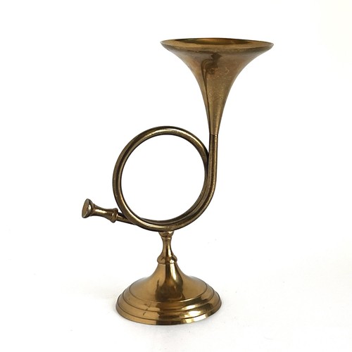 Solid brass french - french, hunting