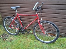 Red Gents Raleigh Cyclone Mountain Bike  20" Frame  and 15 Gears