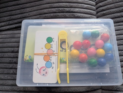 Montessori clip beads toys - montessori,