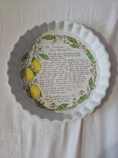Ceramic Pie Dish Traditional