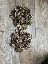 2large Vintage Gold Christmas