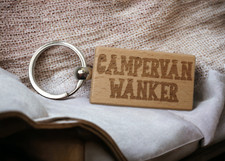 Campervan Wanker Keyring Gift