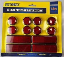 12 Pcs Self adhesive Red Light