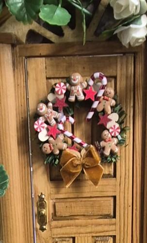 12th scale christmas wreath - christmas,