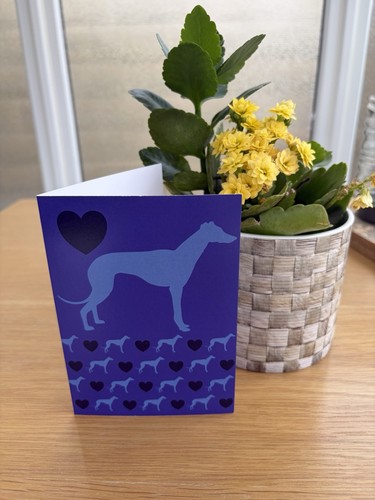 Greyhound silhouette heart - greyhound,