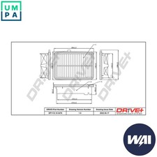 AIR FILTER DP1110.10.0470 FOR