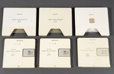 Sony MiniDisc Recordable ES Japan MD 60 80 Minutes x3 LOT 1996 EARLY
