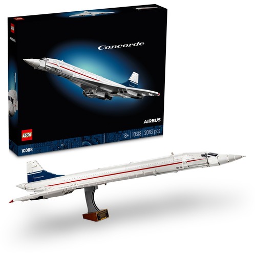 Lego icons concorde - icons:, (10318)