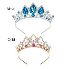 Princess Crown for Girls Pearl Crown Handmade Pearl Crystal Tiara Use