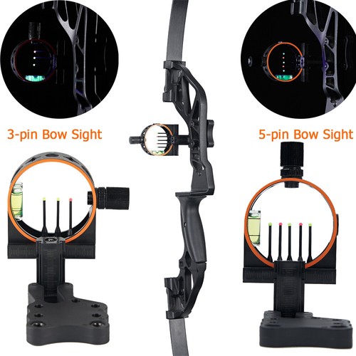 Archery bow sight pin - sight, 3-pin/5-pin