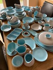 POOLE TWINTONE DOVE GREY & SKY BLUE ~ CHOOSE YOUR ITEM! STUNNING VINTAGE POTTERY