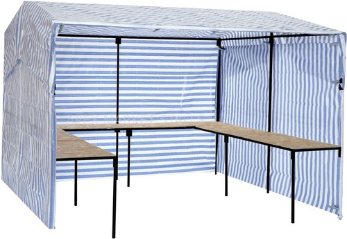 Walk with tables - 3m, x