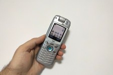 Boxed NEC e313 Silver (Unlocked) Mobile Phone vintag brick 3G collectors prop