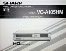 Sharp Video Recorder VC-A105HM