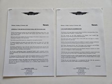 JENSEN CV8 PRESS INFORMATION