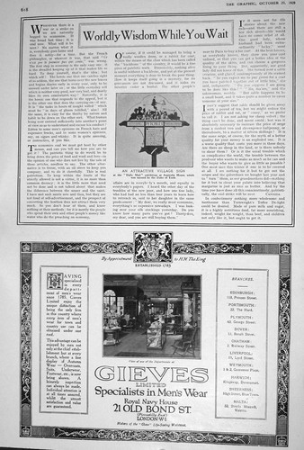 Old 1920 pytchley village sign - 1920,