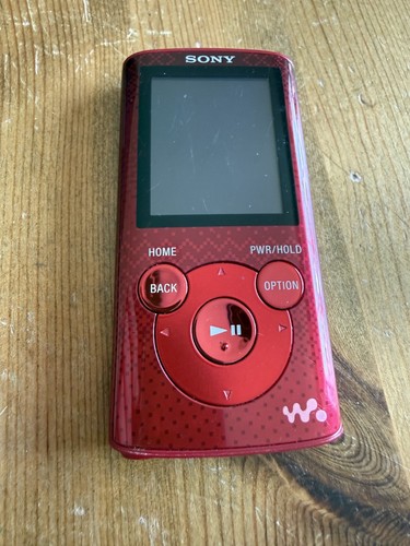 Sony walkman nwz e384 red - sony, nwz-e384