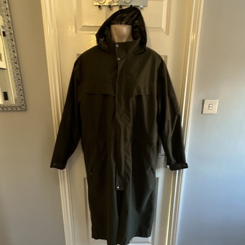 Long green hooded - green,
