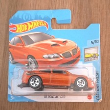 Hot Wheels ’06 Pontiac GTO Orange Factory Fresh 5/10 2022 Mainline Muscle Car #