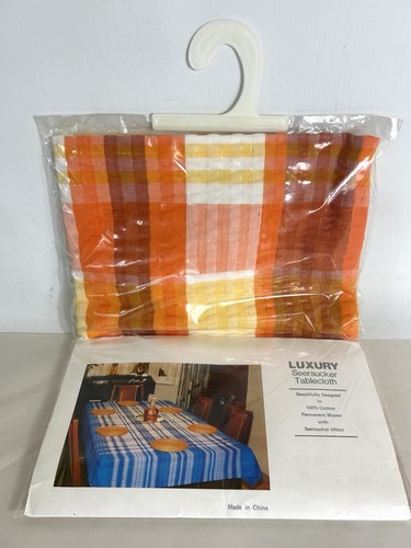 Vintage seersucker cotton - vintage,