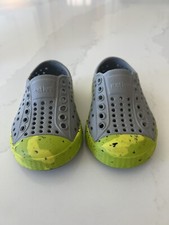 Native Shoes Size C4 Grey And