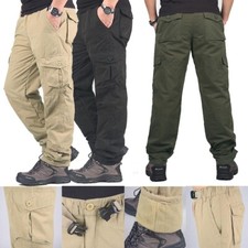 Mens Trousers Warm Thermal