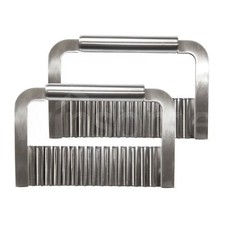 2 x Potato Chipper Stainless