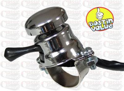 Chrome clamp horn dip - /,