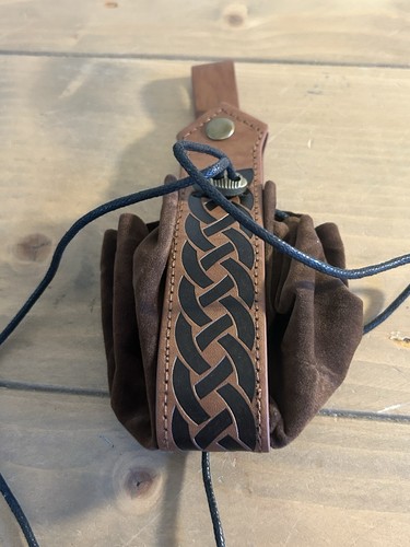 Medieval style faux leather - faux,