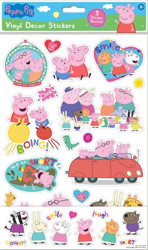 Peppa pig vinyl decor - pig, stickers