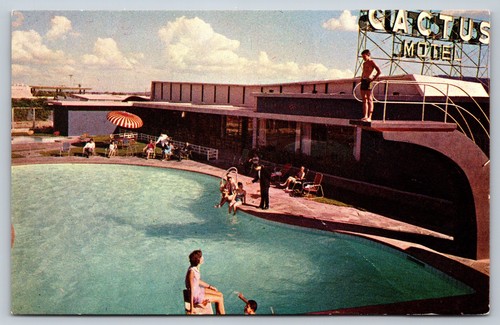 1970 cactus motel - motel, san