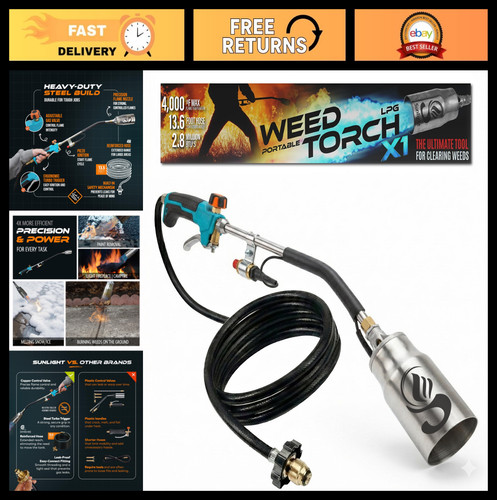 Heavy duty propane torch - duty,