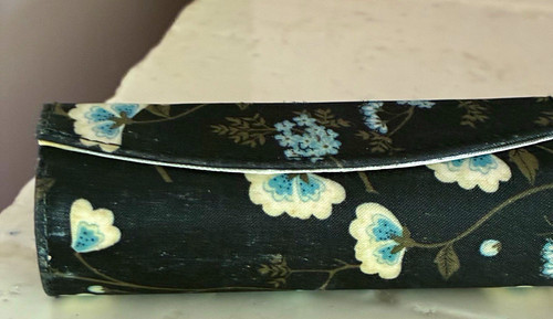 Floral folding compact - floral,