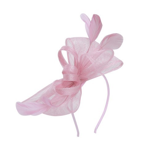 Simamay looped fascinator - fascinator, on