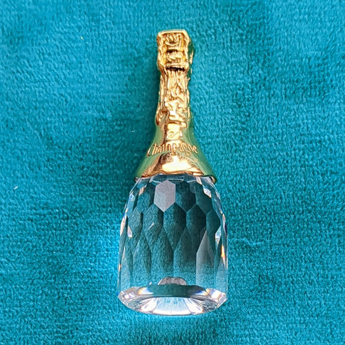 Swarovski champagne bottle