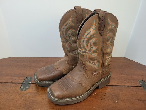 Justin gypsy aged bark western - aged,
