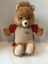 Vintage 1985 Original WOW Teddy Ruxpin Bear-answer Box, 3 Cassettes and Books