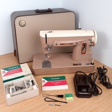 Vtg Singer 404 Heavy-Duty